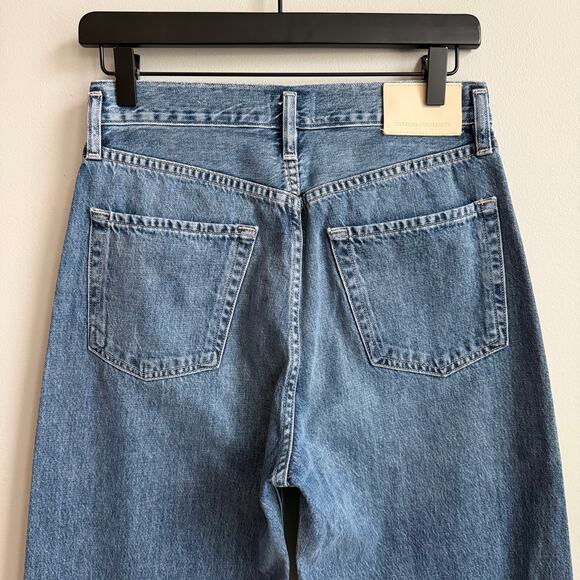 Citizens of Humanity Gaucho Trouser Jeans in Vista Blue Size 24 - Picture 10 of 15